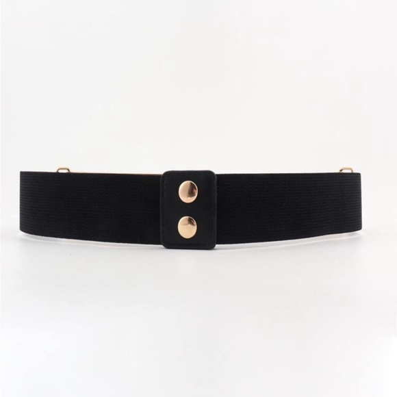 Zara limited edition stretchable with gold metallic combination belt - Picture 3 of 10
